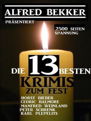 cover image of Die 13 besten Krimis zum Fest